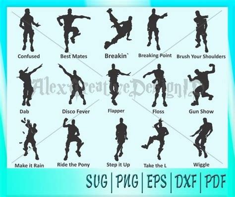 Fortnite dances | Png, Fortnite, Svg