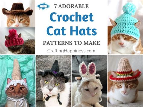 7 Adorable Crochet Cat Hat Patterns To Make - Crafting Happiness