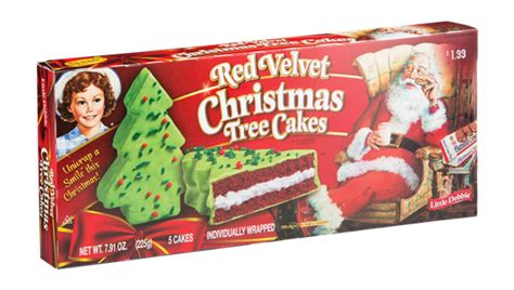 Little Debbie Red Velvet Christmas Tree Cakes 5 Count | Hy-Vee Aisles Online Grocery Shopping