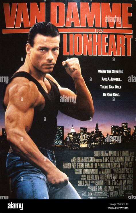 LIONHEART, Jean-Claude Van Damme, 1990, © Universal/courtesy Everett Collection Stock Photo - Alamy