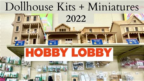 2022 Dollhouse Kits + Miniatures at HOBBY LOBBY: Everything to know ...