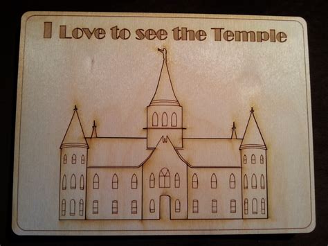 Temple puzzle Teaching Aid | Etsy