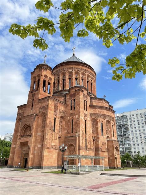 Temple Complex Cathedral of the Armenian Apostolic Church in Moscow ...