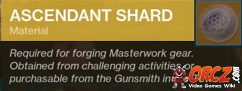 Destiny 2: Ascendant Shard - Orcz.com, The Video Games Wiki