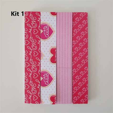 My Valentine DIY Paper Chain Kits 4 Kit Variations to - Etsy