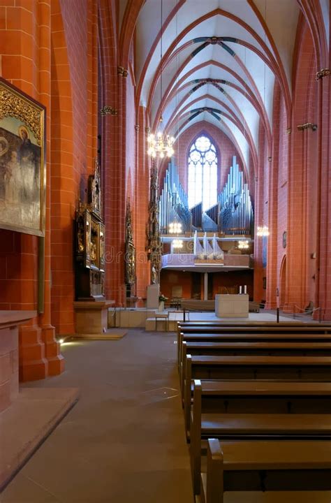 Frankfurt Cathedral, Frankfurt am Main, Germany Stock Image - Image of interior, bartholomaus ...