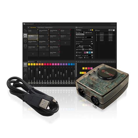 Daslight 4™ DMX Lighting Controller | OmniSistem