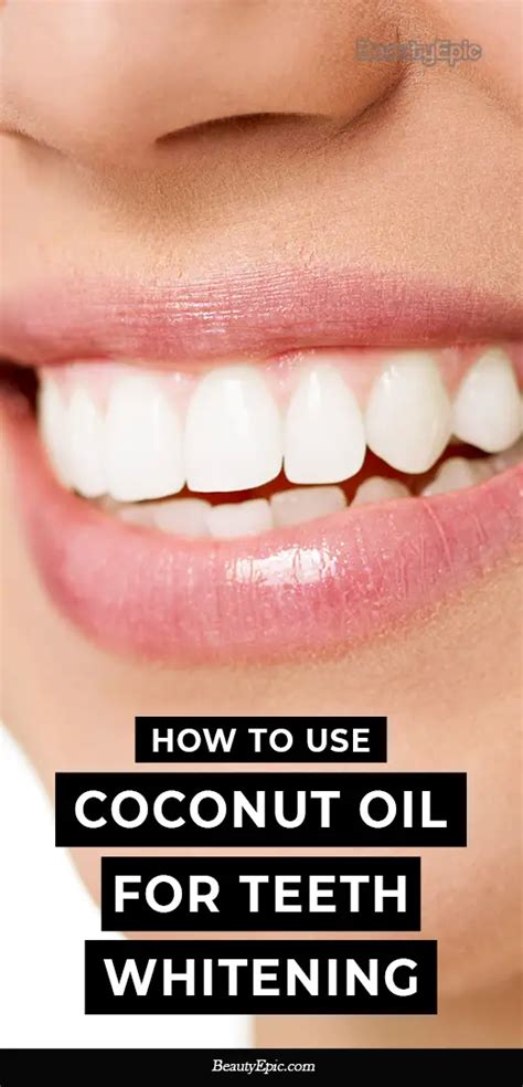 How to Whiten Teeth with Coconut Oil?