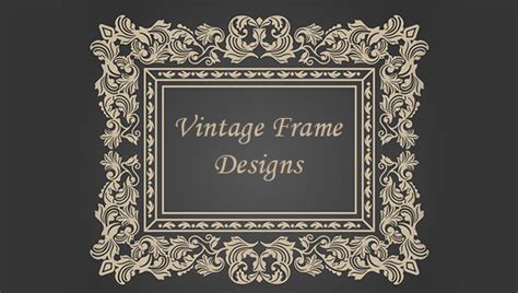 FREE 21+ Vector Vintage Frame Designs