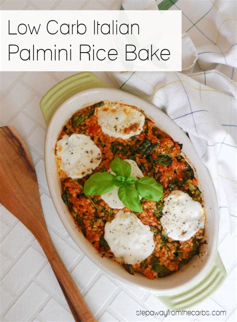 Italian Palmini Rice Bake - Step Away From The Carbs