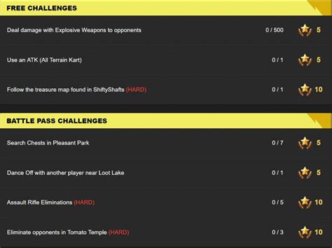 Fortnite Season 5, Week 9 Leaked Challenges - Fortnite Insider