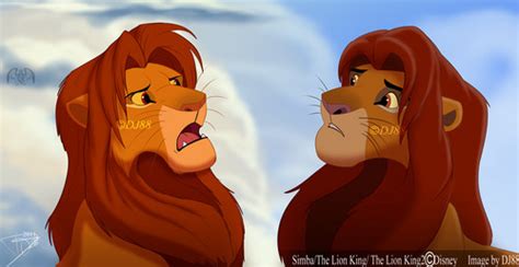 old simba vs new simba - The Lion King Photo (31019332) - Fanpop