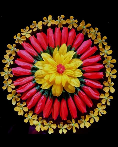 Pin by varsh on onam kolam | Rangoli designs flower, Flower rangoli, Beautiful rangoli designs