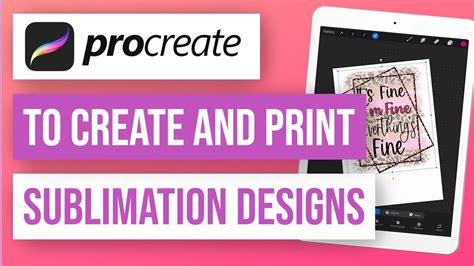 How To Make Sublimation On Procreate - Printable Form, Templates and Letter