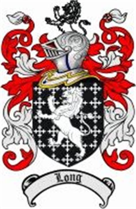 LONG FAMILY CREST - COAT OF ARMS gifts at www.4crests.com | Long Coat ...