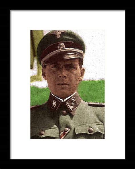 Dr. Josef Mengele The Angel Of Death Number 1 Unknown Date Color Added ...