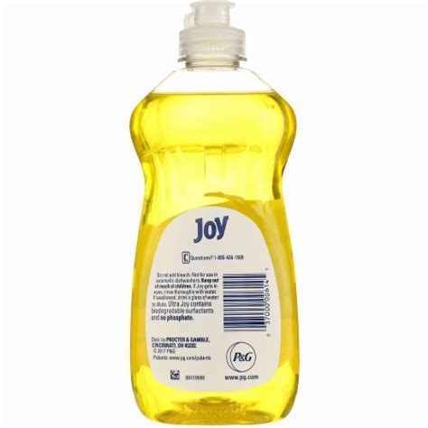 Joy® Ultra Dishwashing Liquid Soap - Lemon Scent, 12.6 fl oz - King Soopers