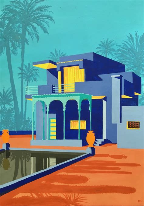 Marrakech on Paper: The Majorelle Gardens with Majorelle Blue | The ...