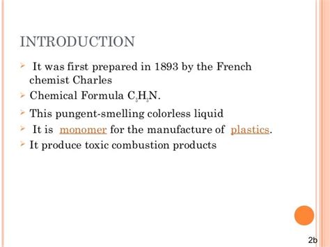 Production of Acrylonitrile from the ammoxidation of propylene