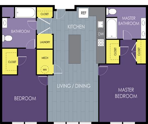 Davenport Apartments Floor Plans - floorplans.click