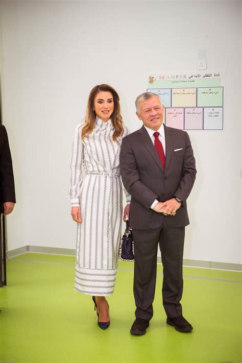 King Abdullah and Queen Rania attended the inauguration of the Queen Rania Teacher Academy’s new ...