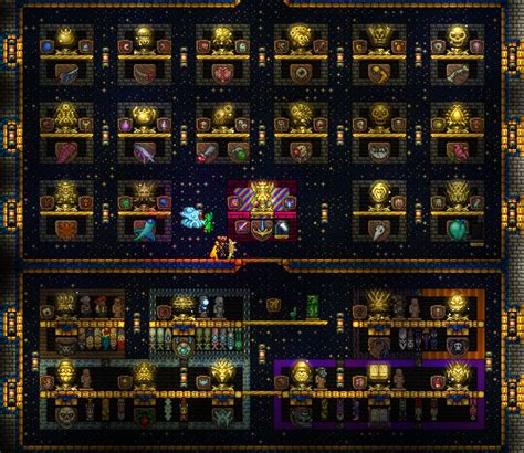 Master Mode Trophy Room for Bosses and Invasions : r/Terraria