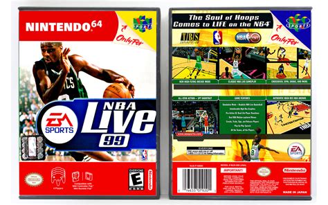 Gaming Relics - Nintendo 64 - NBA Live '99