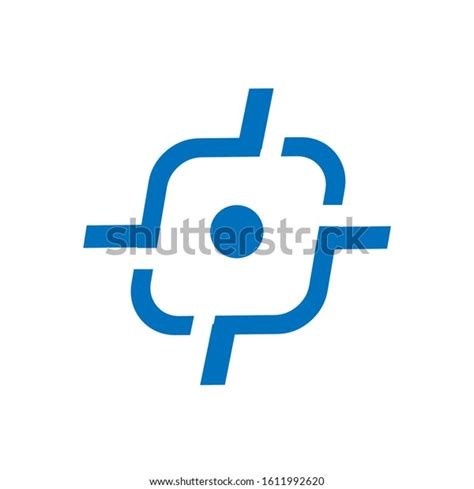 Shooting Target Logo Design Vector Icon Stock Vector (Royalty Free ...