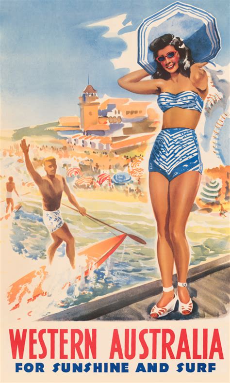 Western Australia - Vintage Travel Poster