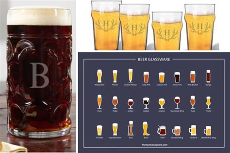 24 Types of Beer Glasses (Detailed Chart and Descriptions)