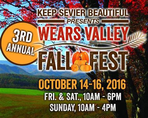 wears-valley-fall-fest-2016-heysmokies - Smoky Mountain Events