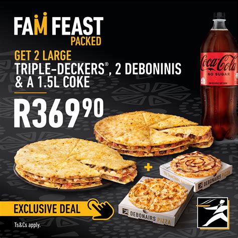 Carta Del Restaurante Debonairs Pizza, Rustenburg, Shop No, 57% OFF