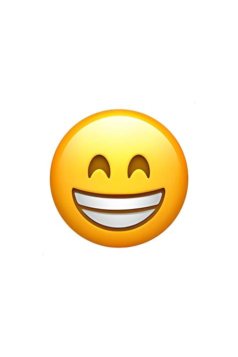 😁 Beaming Face With Smiling Eyes Emoji | Ios emoji, Emoji photo, Emoji drawing