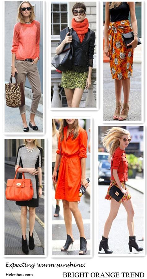 how to wear orange – Helen's Life & Style