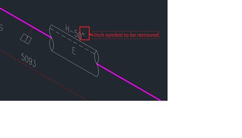 How to remove the inch symbol in the insulation annotation in AutoCAD Plant 3D isometrics ...