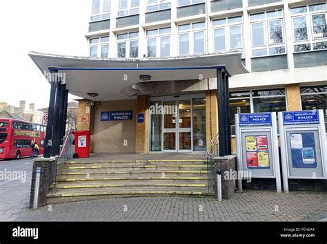 Brixton Police Station, South London Stock Photo - Alamy