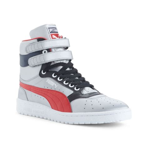 PUMA Sky 2 Hi Top Olympic Sneakers in Gray for Men | Lyst