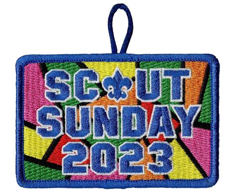 Scout Sunday 2023 Patches | Signs Up!