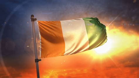 Download Ivory Coast Flag Under The Sunlight Wallpaper | Wallpapers.com