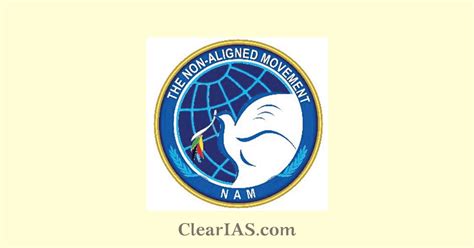 Non-Aligned Movement (NAM) - ClearIAS