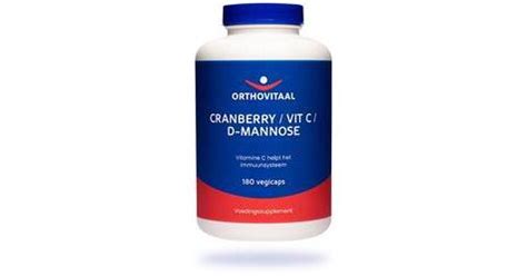 Orthovitaal Cranberry/Vit C/D-Mannose capsules