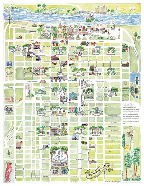 Savannah Historic District Map