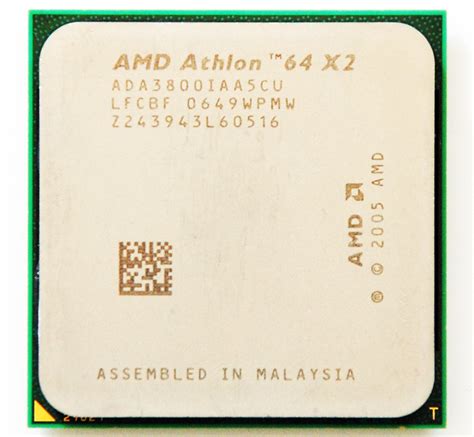 AMD Athlon 64 X2 - CPU MUSEUM - MUSEUM OF MICROPROCESSORS & DIE PHOTOGRAPHY