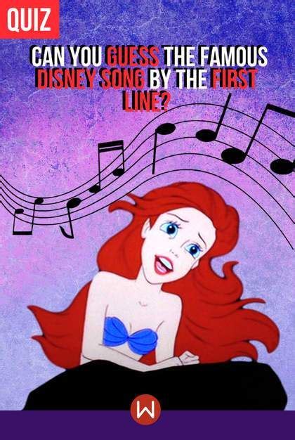 Quiz can you guess the famous disney song by the first line – Artofit