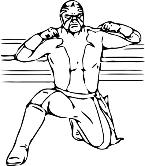 Free Wrestling Clipart Black And White, Download Free Wrestling Clipart ...