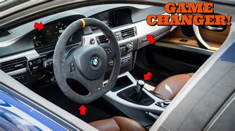 4 Interior Mods That Modernized My 13 Year Old BMW 335i - YouTube