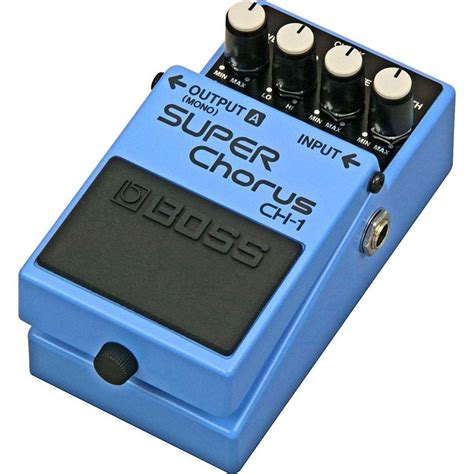 Boss CH-1 Stereo Super Chorus Guitar Effects Pedal