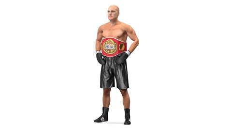 IBF Boxing Champion 3D Model $149 - .3ds .blend .c4d .fbx .max .ma .lxo ...