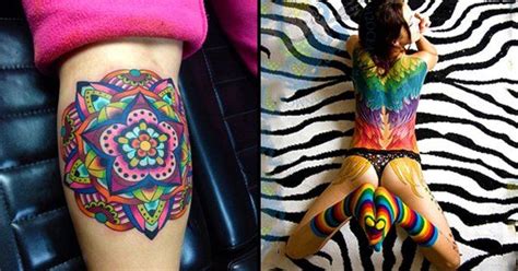 15 Colorful & Vibrant Rainbow Pride Tattoos | Pride tattoo, Tattoos ...