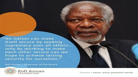 Quotable Quotes: Kofi Annan – Cameroon Intelligence Report